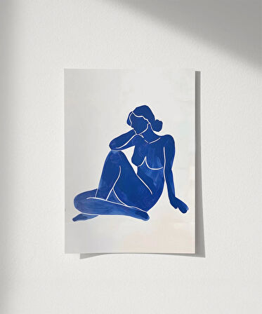 Çerçevesiz Poster Ruhun Konturları