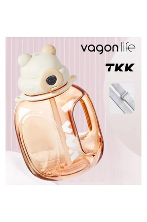 Vagon Tkk Tritan Matara (Suluk) 1200 Ml V1002-1200 (Karışık Renk, 1 Adet)