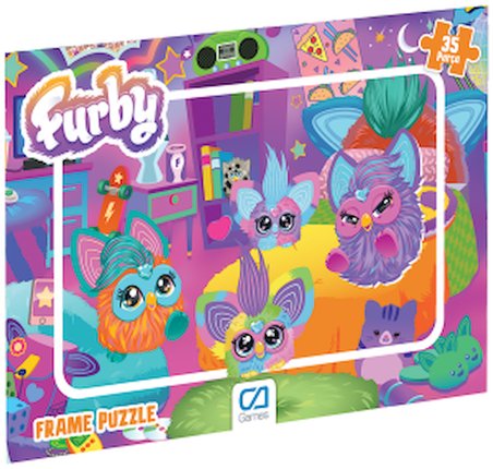 Ca Games Furby Frame Puzzle Cafrm-5292-5293