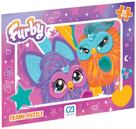 Ca Games Furby Frame Puzzle Cafrm-5292-5293