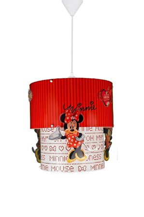 YKC Minnie Mouse Çocuk Odası 3D Tavan Sarkıt-4104 Lisanslı