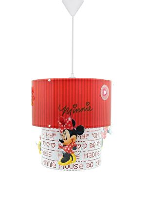 YKC Minnie Mouse Çocuk Odası 3D Tavan Sarkıt-4104 Lisanslı