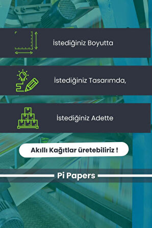 Özel Boyut ve Özel Tasarım Akıllı Kağıt, Yapışkansız Statik Tutunan Akıllı Kağıt, Yazı Tahtası