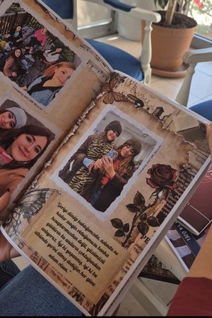 Kişiye Özel Aşk Hikayesi Anı Dergisi - Sevgili Hikaye Kitabı, Hatıra Dergisi, Anlamlı Doğum Günü Hediyesi