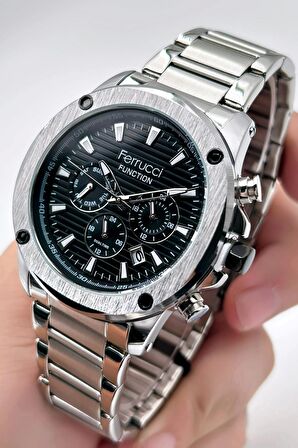 Ferrucci Function FCF03221FM.01 Çelik Kordon Erkek Kol Saati