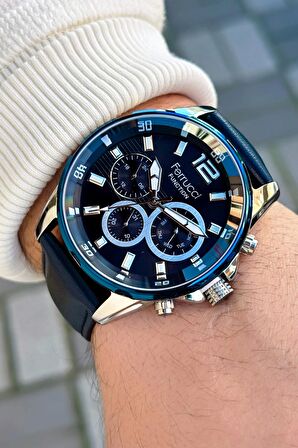 Ferrucci Function FCF.03265FK.02 Deri Kordon Erkek Kol Saati