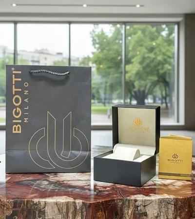 Bigotti Milano Fonksiyonlu Erkek Kol Saati