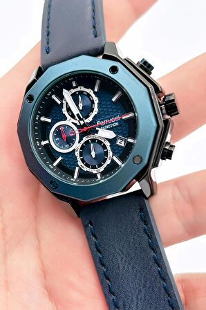 Ferrucci Function FCF 230007.04 Deri Kordon Erkek Kol Saati