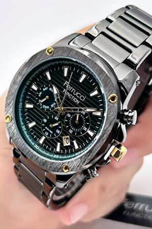 Ferrucci Function FCF03221FM.03 Çelik Kordon Erkek Kol Saati