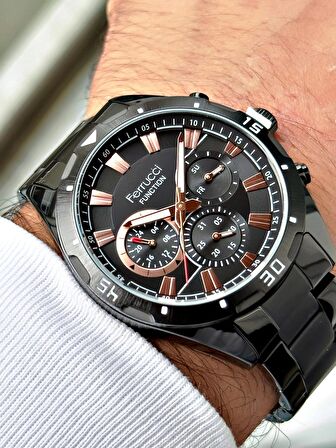 Ferrucci Function Çelik Kordon Erkek Kol Saati