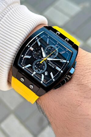 Ferrucci Function FCF03297FS.06 Silikon Kordon Erkek Kol Saati