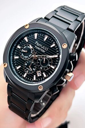 Ferrucci Function FCF03221FM.04 Çelik Kordon Erkek Kol Saati