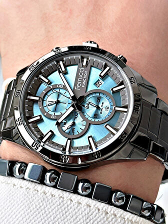 Ferrucci Function FCF13831M.05 Çelik Kordon Erkek Kol Saati