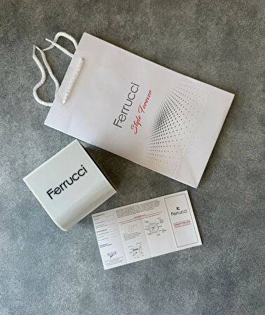 Ferrucci Function FCF.11550FS.06 Silikon Kordon Erkek Kol Saati