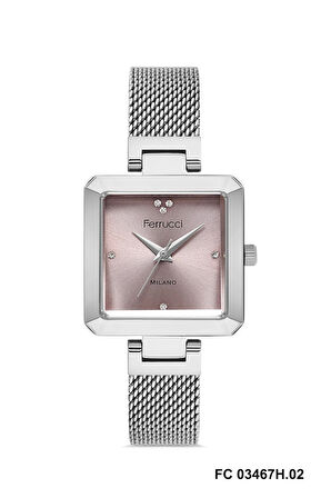 Ferrucci FC 0125 03467H.02 Çelik Kordon Kadın Kol Saati