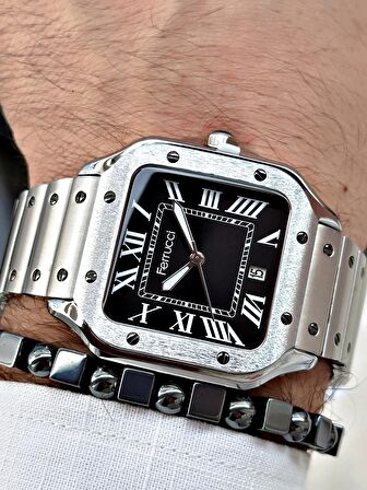 Ferrucci Function FCF.03302TM.01 Çelik Kordon Erkek Kol Saati