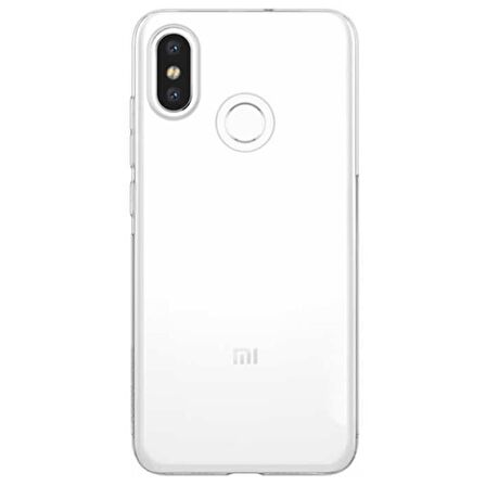 Gpack Xiaomi Mi Max 3 Kılıf Süper Silikon Arka Koruma