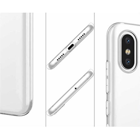 Gpack Xiaomi Mi Max 3 Kılıf Süper Silikon Arka Koruma