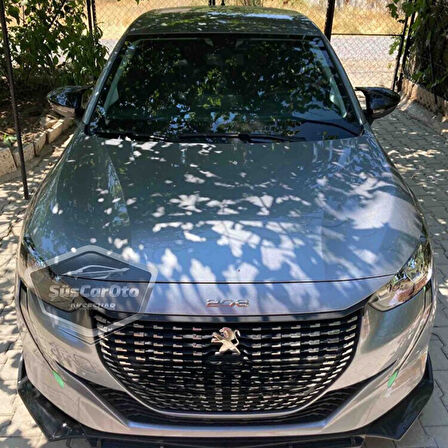 Peugeot 208 2021 Sonrası Uyumlu Batman Yarasa Ayna Kapağı Piano Black ABS Plastik Sağ Sol Takım