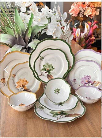 ROYKİNG Yemek Takımı Alessa 24 Parça 6 Kişilik SMC 032