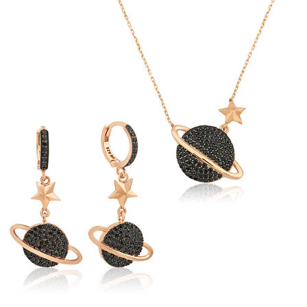 Himarry 925 Ayar Gümüş Gezegen Set