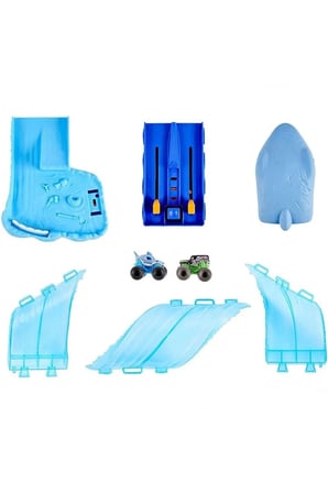 Spinmaster Oyuncak Monster Jam Mini Megalodon Yarış Seti 6060718