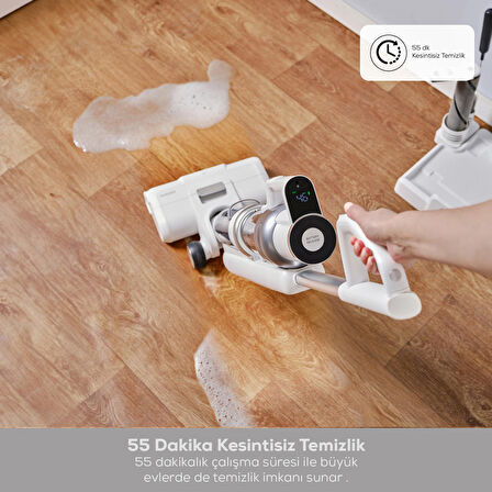 Karaca Aquaclean Pet 3In1 Kablosuz Islak&Kuru Dik Süpürge, Paspas Ve El Süpürgesi