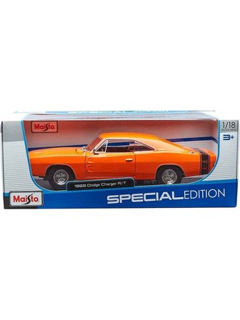 Neco Oyuncak Model Araba 1:18 1969 Dodge Charger R/T 31387
