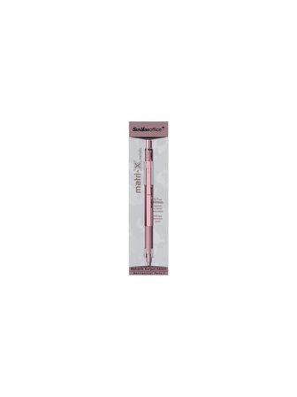 Scrikss Matri-X Versatil Kalem 0.7 Mm Metalik Açık Pembe Şeffaf Ambalajlı
