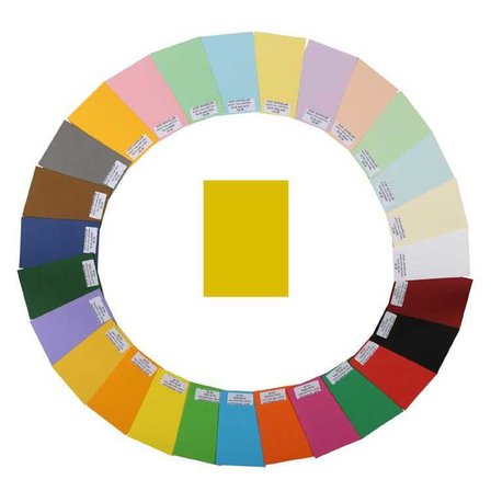 Alex Schoeller Fon Kartonu 160 Gram 25X35Cm 53 Sarı (100 Lü Paket)