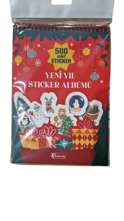 Keskin Color A5 16 Yaprak Yılbaşı Sticker Albümü
