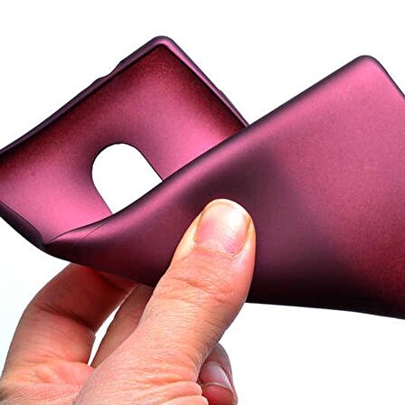 Gpack Alcatel 5 Kılıf Premier Silikon Arka Koruma  Nano Glass