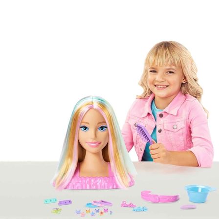 Barbie Oyuncak Saç Tasarımı Büstü jfg81