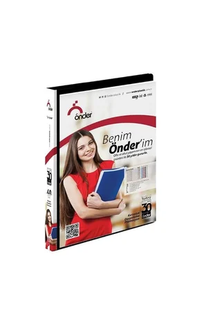 Önder A4 Katalog Sunum Dosyası PP Öncepli 20 Sayfa Kapasiteli Siyah 1220-3