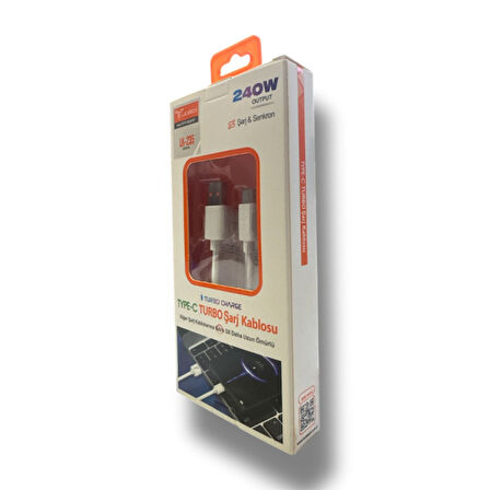  Lucatech LK-235 I 240W Turbo Type-C Şarj Kablosu