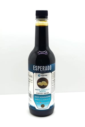 ÇABUK KAHVE Beyaz Çikolata Aromalı Hazır Soğuk Kahve Mix 750 ml