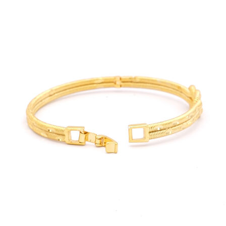 Altın Kaplama İmitasyon Lazer Kesim Aşk Düğümü Bileklik BLZ-650