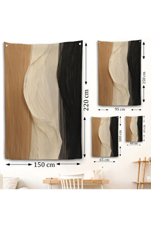 Kumaş Desenli Dekoratif Duvar Örtüsü-7596