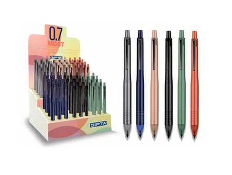 Gıpta Versatil Kalem-Most 4 Renk 0.7 Mm 72 Li Stand