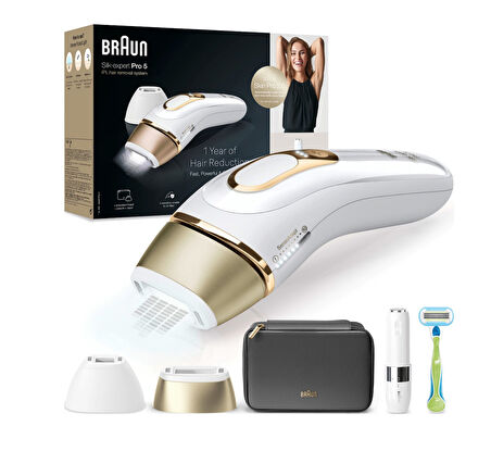 Braun PL5146 Çanta ve 2 Başlıklı IPL Silk Expert Pro 5