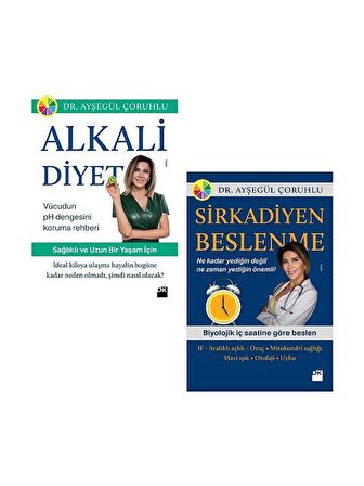 Alkali Diyet - Sirkadiyen Beslenme - 2 Kitap Takım - Ayşegül Çoruhlu