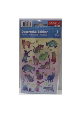 Tanex Puffy Astralog Kediler Serisi Stickers Tnx-27248