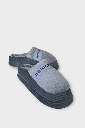 Ultra Hafif Ev Ayakkabısı Kadın Ev Terliği FÜME