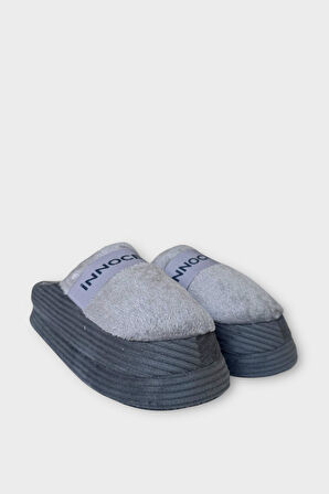 Ultra Hafif Ev Ayakkabısı Kadın Ev Terliği FÜME