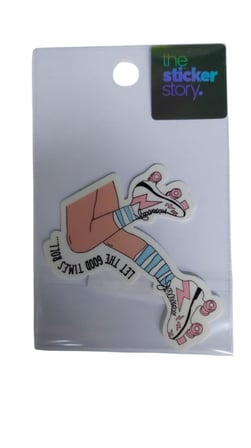Ekstrafix Yapışkanlı Sudan Etkilenmeyen Sticker The Sticker Story Paten Tss0032 (1 Adet)