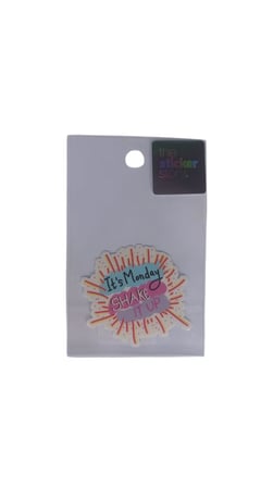 Ekstrafix Yapışkanlı Sudan Etkilenmeyen Sticker The Sticker Story Shake It Up Tss0057 (1 Adet)