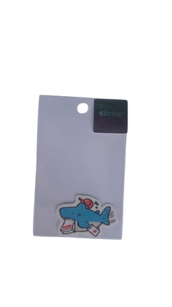 Ekstrafix Yapışkanlı Sudan Etkilenmeyen Sticker The Sticker Story Köğek Balığı Tss0079 (1 Adet)