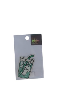 Ekstrafix Yapışkanlı Sudan Etkilenmeyen Sticker The Sticker Story Kedi Tss0106 (1 Adet)
