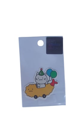 Ekstrafix Yapışkanlı Sudan Etkilenmeyen Sticker The Sticker Story Kedi Tss0116 (1 Adet)
