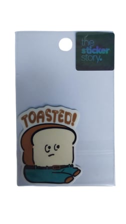 Ekstrafix Yapışkanlı Sudan Etkilenmeyen Sticker The Sticker Story Tost Tss0132 (1 Adet)